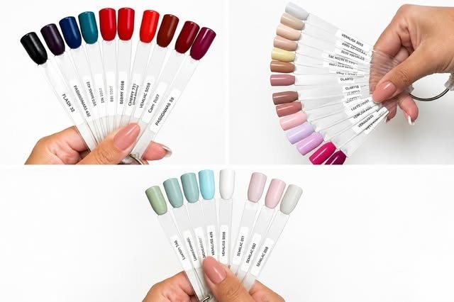 Muestrarios de colores de esmalte